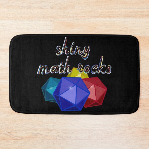 Item preview, D20 Dice - The Shiny Math Rocks designed and sold by StarlitFirefly.