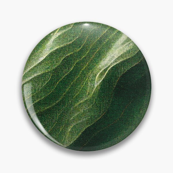 Item preview, Luxurious Green Leaf Textured Pattern  designed and sold by AnuGoldPrints.