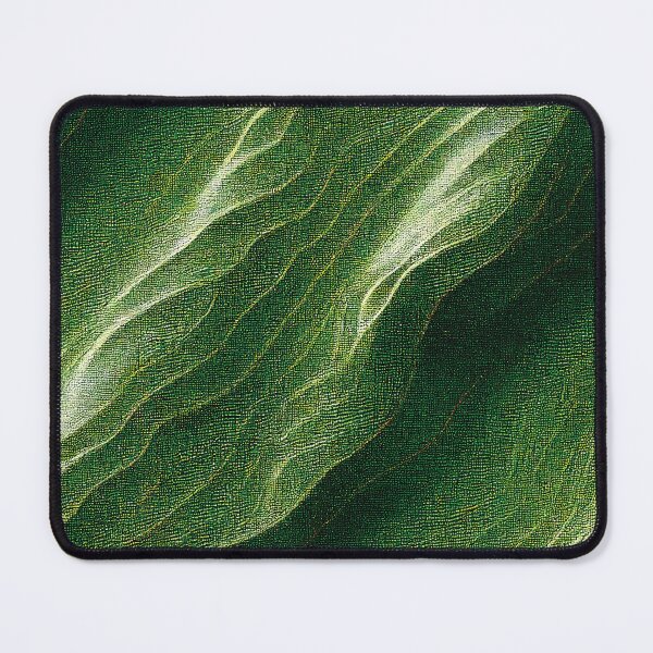 Item preview, Luxurious Green Leaf Textured Pattern designed and sold by AnuGoldPrints.