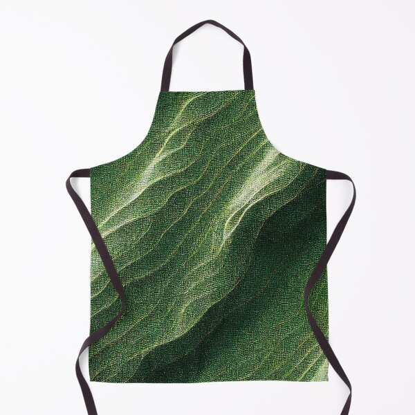Item preview, Luxurious Green Leaf Textured Pattern designed and sold by AnuGoldPrints.