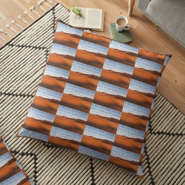 I must not fear Floor Pillow