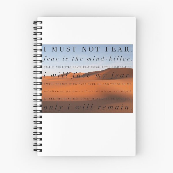 Item preview, I must not fear designed and sold by mike11209.