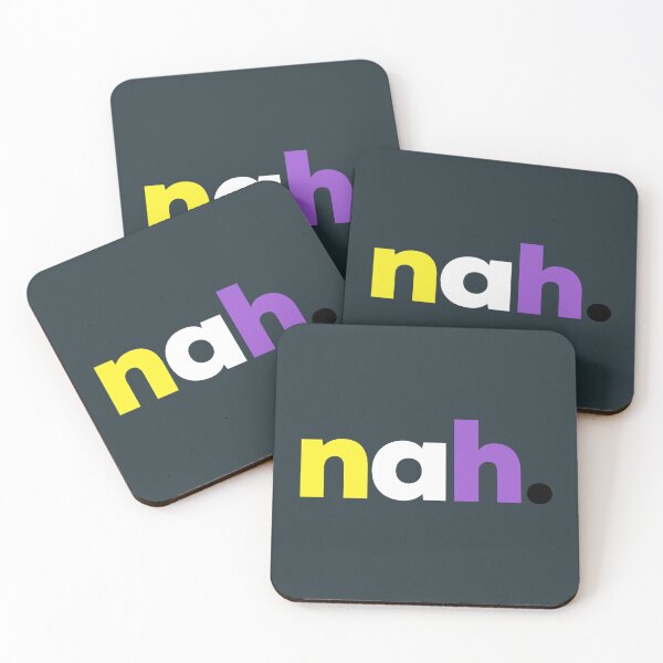Item preview, nah. LGBTQ Nonbinary Pride designed and sold by Subtle Pride Shop.