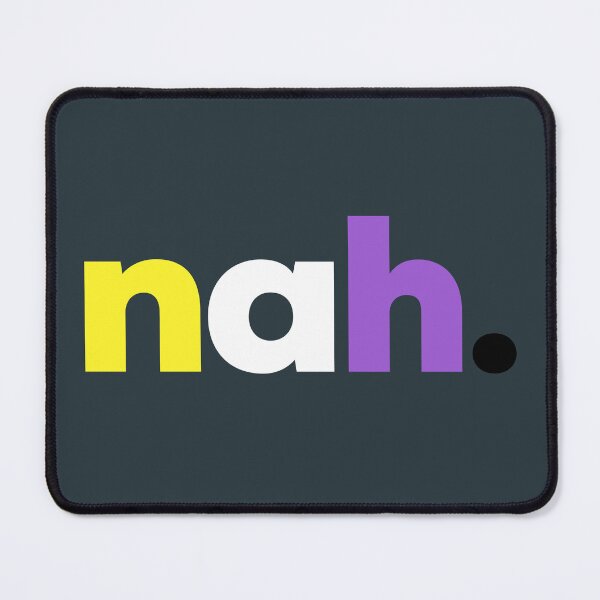 Item preview, nah. LGBTQ Nonbinary Pride designed and sold by Subtle Pride Shop.