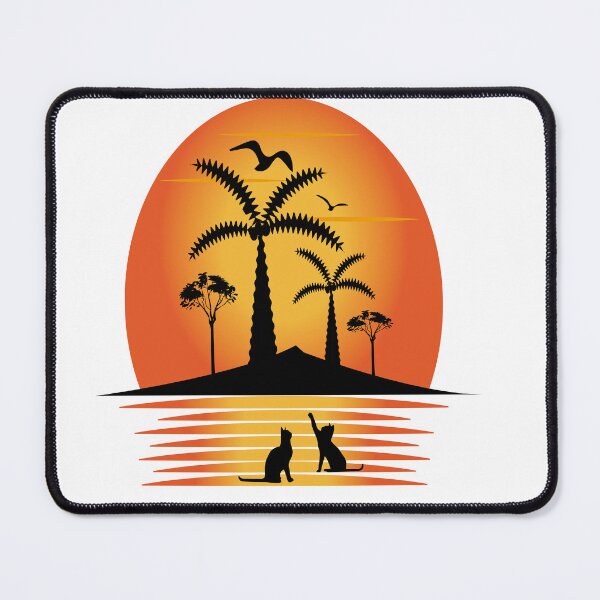 Item preview, cat watching sunset designed and sold by idealfoud.