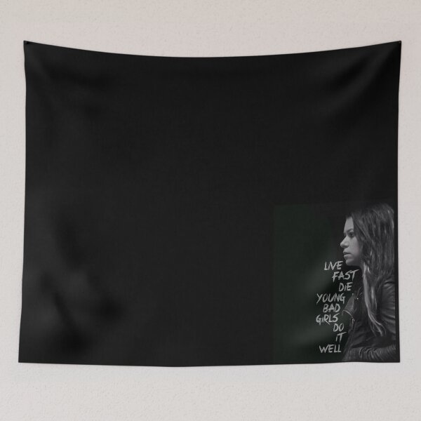 Item preview, Sarah Manning Live Fast Die Young designed and sold by BibleAndABeer.