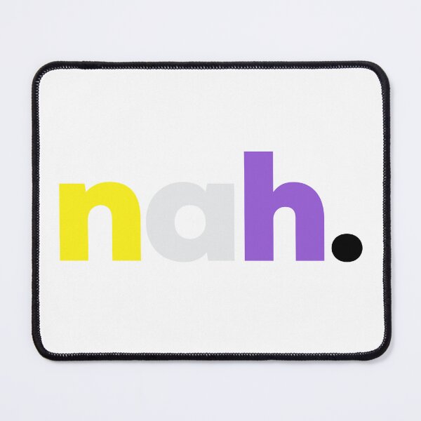 Item preview, nah. LGBTQ Nonbinary Pride designed and sold by Subtle Pride Shop.