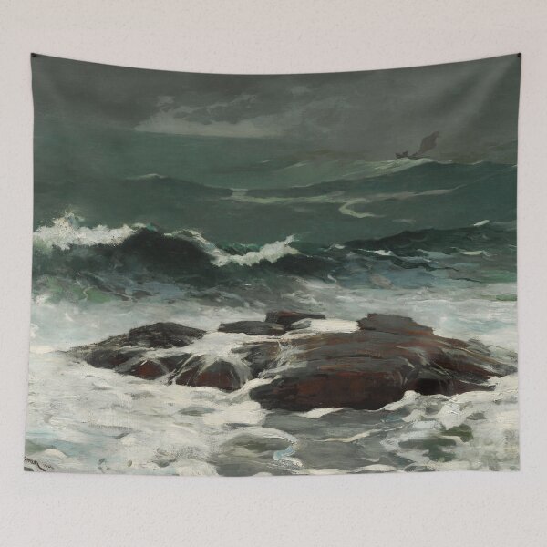 Item preview, Summer Squall | Winslow Homer | 1904 Marine Seascape Art designed and sold by CJET.