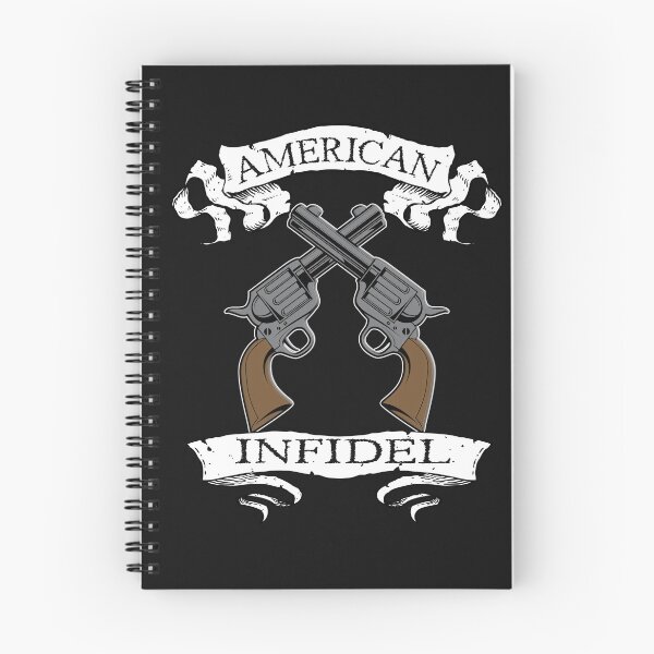Item preview, American Infidel Crossed Pistols designed and sold by Albatross72.