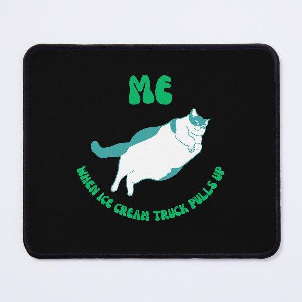 Vista previa del artículo con la obra «Gato gordito corriendo», diseñado y vendido por Wehavefun.