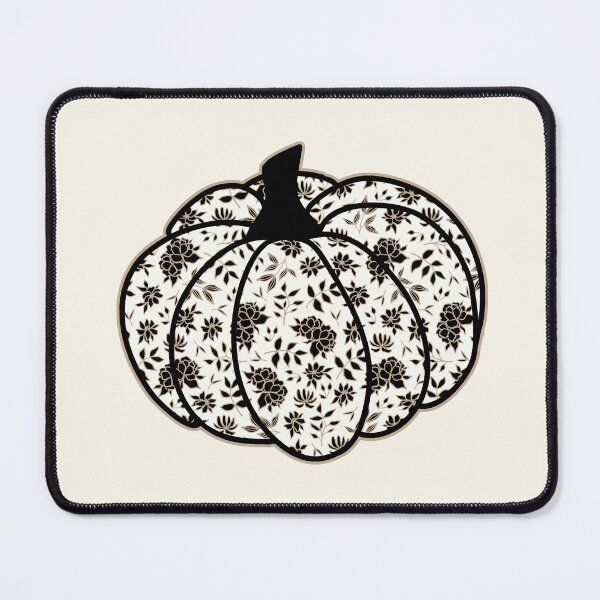 Item preview, Elegant Ornamental Floral Pumpkin designed and sold by GrimButterfly.