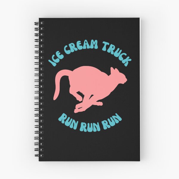 Item preview, Cat Running To Icecream designed and sold by Wehavefun.