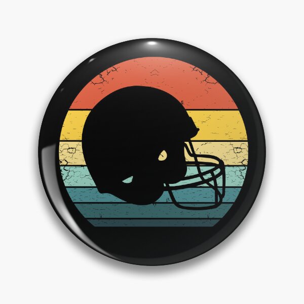 Item preview, 70s Retro American Football Helmet Vintage Sunset designed and sold by KleverOlivier.