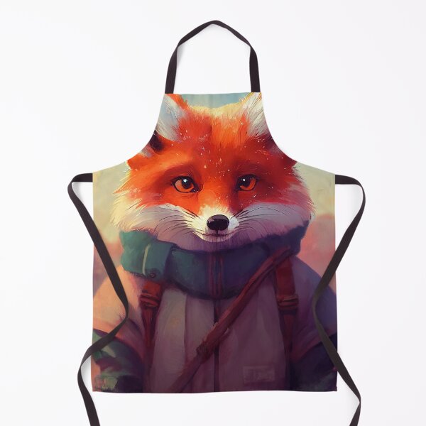 Item preview, Portrait Of A Red Adventure Fox. Fox Headshot Colorful Art designed and sold by Pet Shelter.