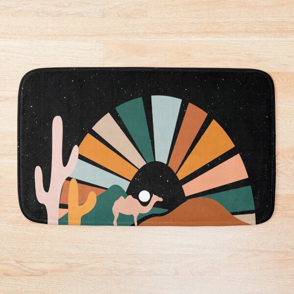 Item preview, Abstract Camel In A Retro Desert designed and sold by BohemiWANDERS.