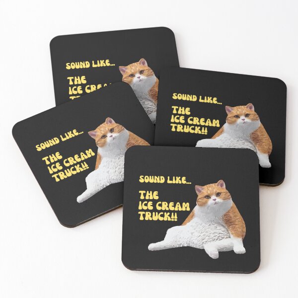 Item preview, Funny Cat Waiting For Icecream designed and sold by Wehavefun.