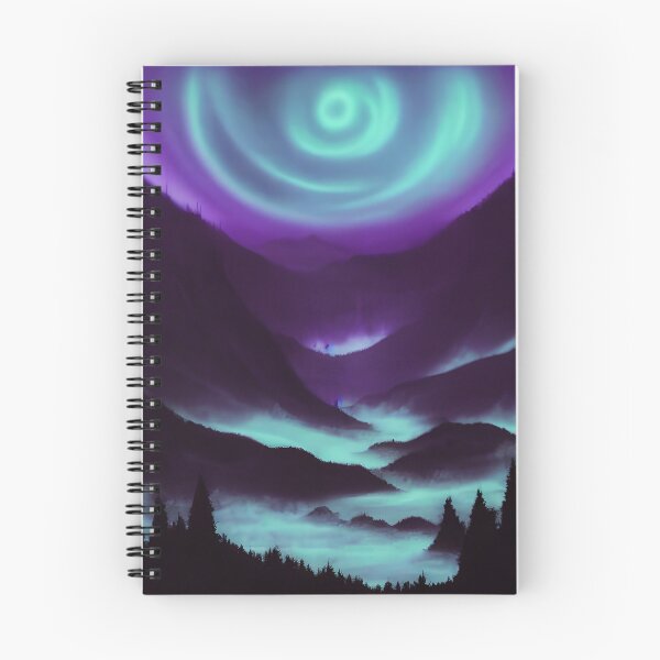 Item preview, Northern Lights Forest designed and sold by MindsArtDesign.