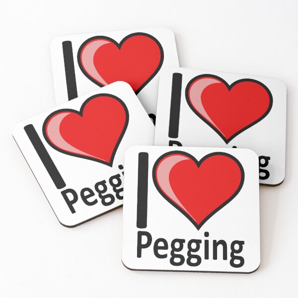 Item preview, Rude - I Love Pegging Secret Santa Valentines Gift    designed and sold by VCustombyAn.