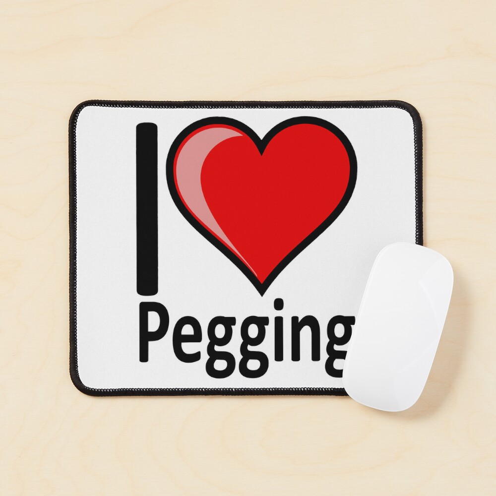 Rude - I Love Pegging Secret Santa Valentines Gift 