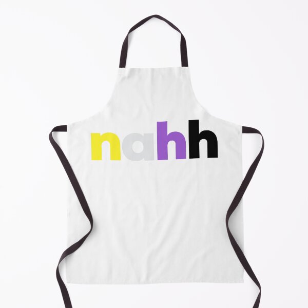 Item preview, nahh enby. Nonbinary Pride designed and sold by Subtle Pride Shop.