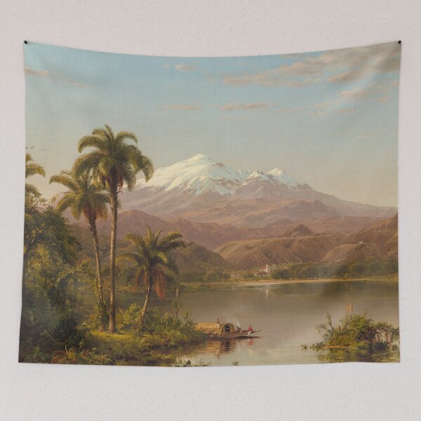 Item preview, Tamaca Palms | Frederic Edwin Church | 1854 Columbia Landscape Art designed and sold by CJET.
