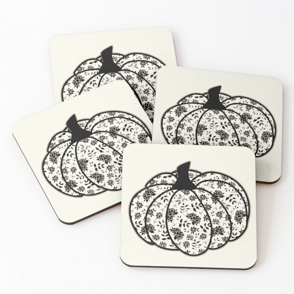 Item preview, Elegant Ornamental Floral Pumpkin designed and sold by GrimButterfly.