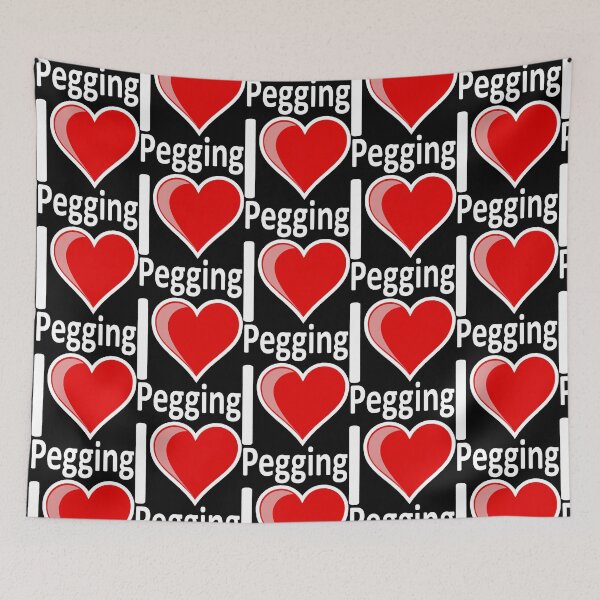 Item preview, Rude - I Love Pegging Secret Santa Valentines Gift    designed and sold by VCustombyAn.
