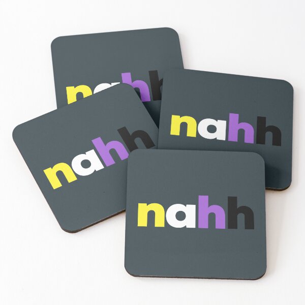 Item preview, nahh. Nonbinary Pride designed and sold by Subtle Pride Shop.