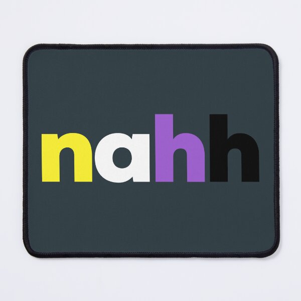 Item preview, nahh. Nonbinary Pride designed and sold by Subtle Pride Shop.