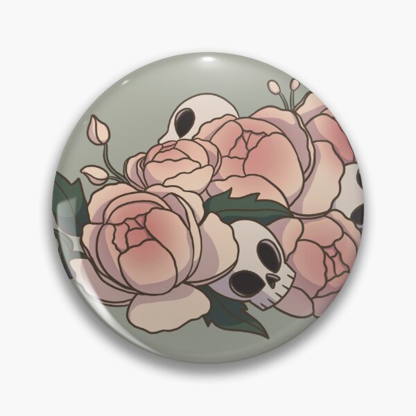 Item preview, Skulls and Peonies designed and sold by mikaelaK.
