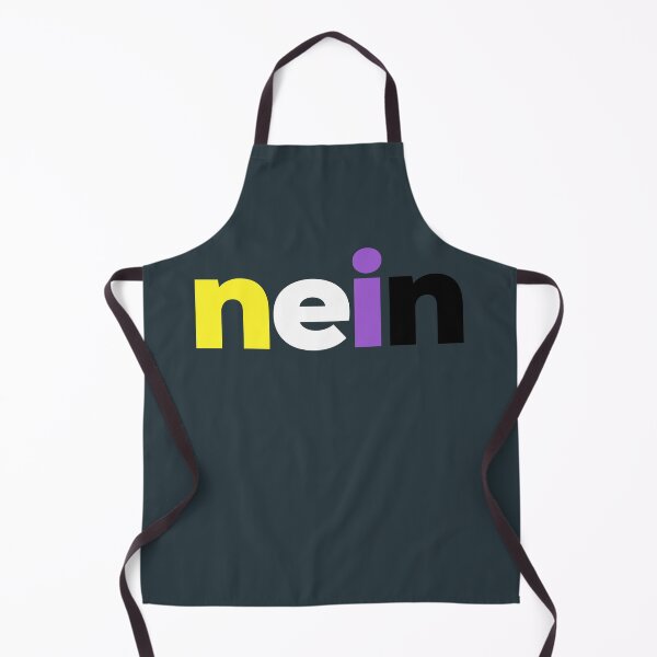 Artikelvorschau, Nein! Nonbinary Pride entworfen und verkauft von Subtle Pride Shop.