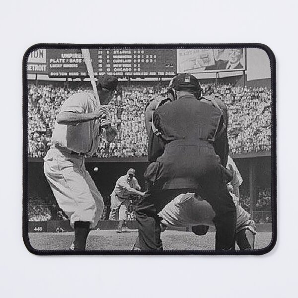 Item preview, Greenberg at bat, Tiger Stadium 1945. Home Plate, Old Ballparks, Old Stadiums, Briggs Stadium, Detroit Baseball Stadium, Centerfield Scoreboard, Baseball designed and sold by Nostrathomas66.
