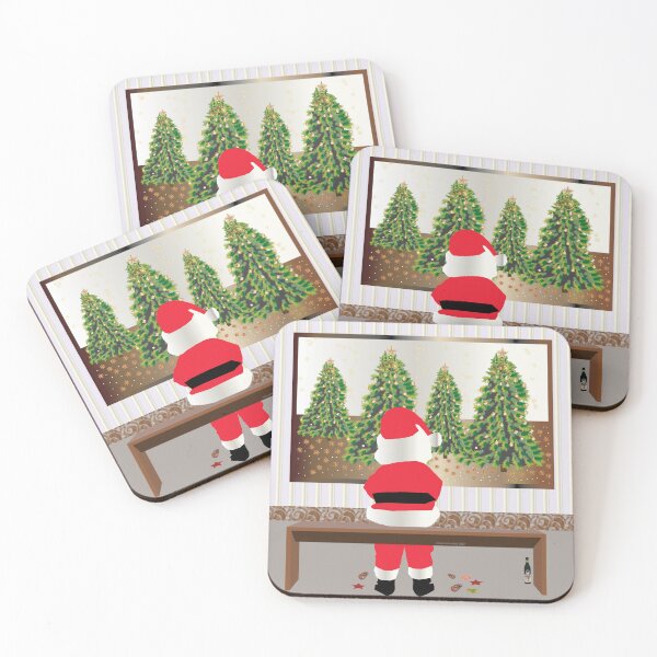 Item preview, Santa at the contemporary museum of art designed and sold by Mira  Markusfeld.