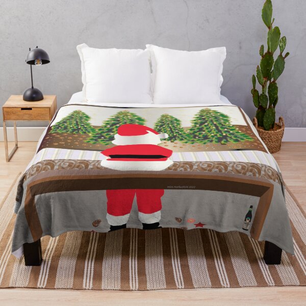 Item preview, Santa at the contemporary museum of art designed and sold by Mira Markusfeld.