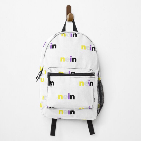 Item preview, Nein! Nonbinary Pride designed and sold by Subtle Pride Shop.