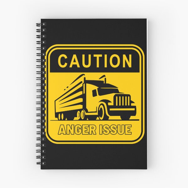 Item preview, Funny Truck Driver Anger Issue Caution designed and sold by Wehavefun.