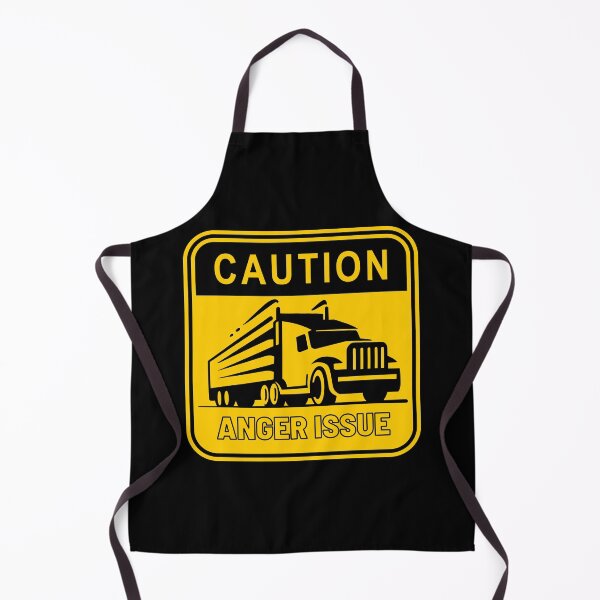 Item preview, Funny Truck Driver Anger Issue Caution designed and sold by Wehavefun.