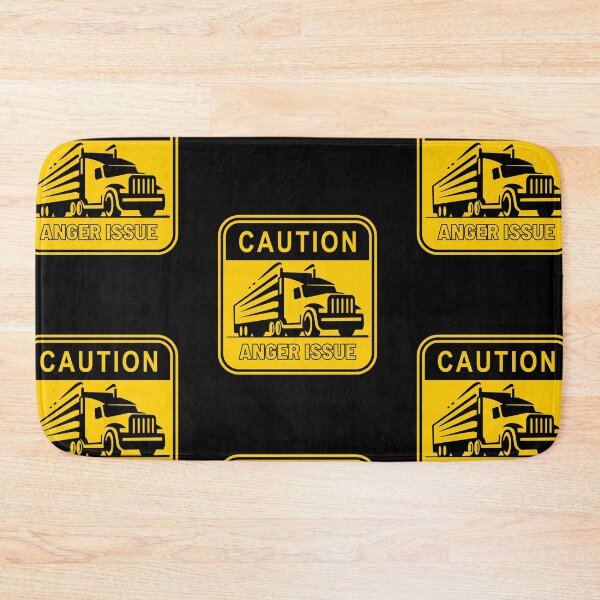 Item preview, Funny Truck Driver Anger Issue Caution designed and sold by Wehavefun.