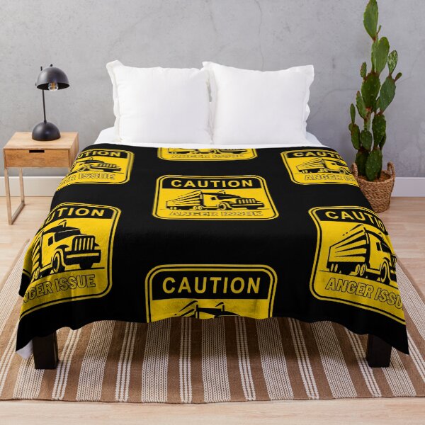 Item preview, Funny Truck Driver Anger Issue Caution designed and sold by Wehavefun.