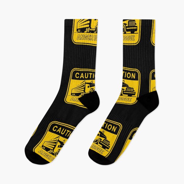 Item preview, Funny Truck Driver Anger Issue Caution designed and sold by Wehavefun.