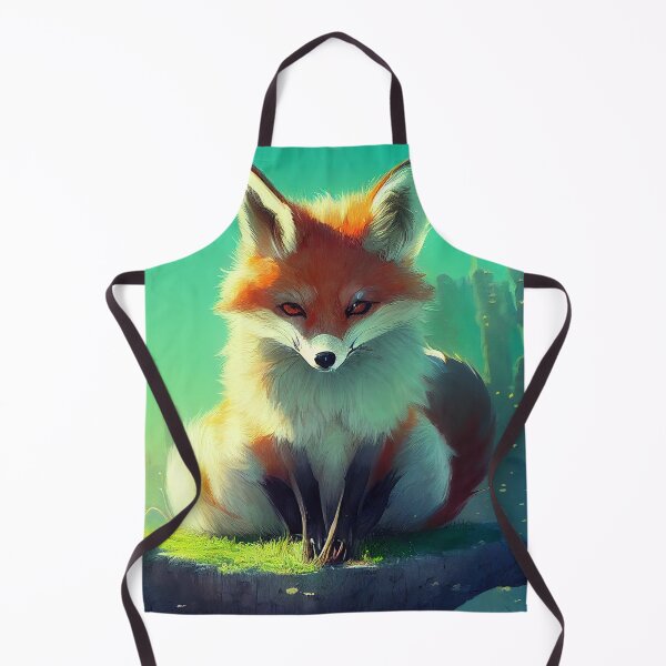 Item preview, Portrait Of A Cute Adventure Fox. Fox Portrait Colorful Art designed and sold by Pet Shelter.