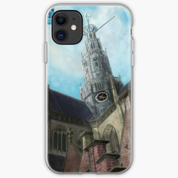LookUp - Haarlem- Sint Bavo Church iPhone Soft Case