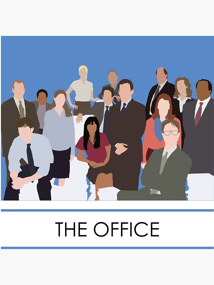 "The Office US TV Show Art" Poster for Sale by MulberryAvenue Redbubble