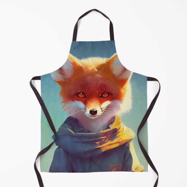 Item preview, Portrait Of A Red Fox. Cute Red Eyes Fox Staring At You. Fox Art For Animal Lovers designed and sold by Pet Shelter.