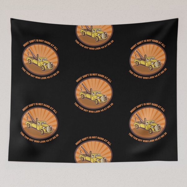 Item preview, Young Tow Trucker Funny Statement designed and sold by Wehavefun.