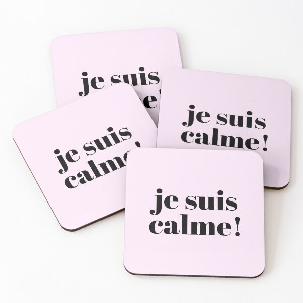 Item preview, je suis calme! designed and sold by eilosu.
