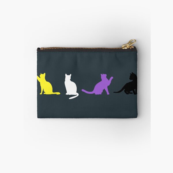 Item preview, Non Binary Cats. Nonbinary Pride designed and sold by Subtle Pride Shop.