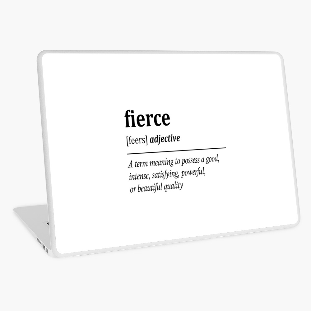 Fierce - definition and meaning with pictures