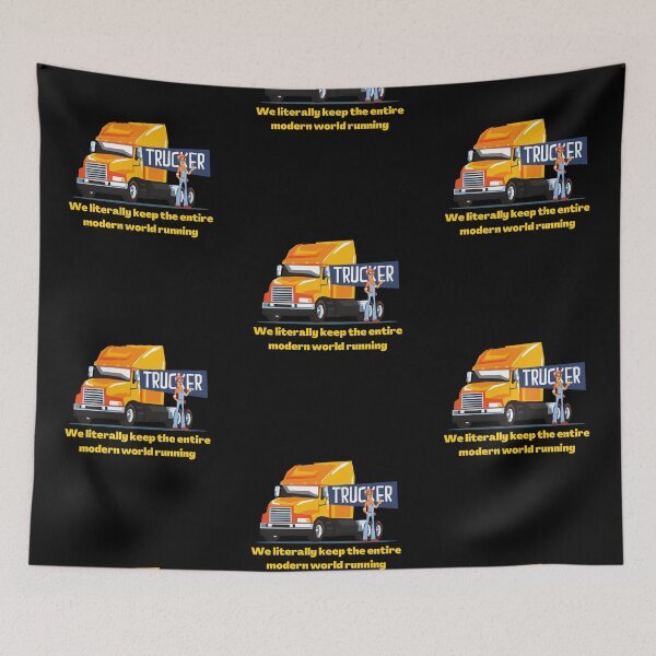 Item preview, Truckers Keep World Running designed and sold by Wehavefun.