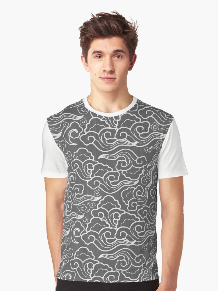 ★KIRSH★ Uni Vintage Graphic Man to Man Melange Gray Classic Organic Tee - Heather Grey – Colorful Standard